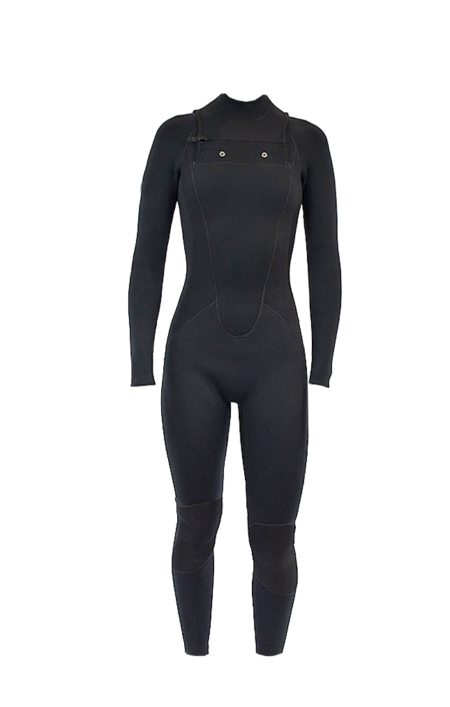 CHEST ZIP 3MM STEAMER SUIT - WOMENS