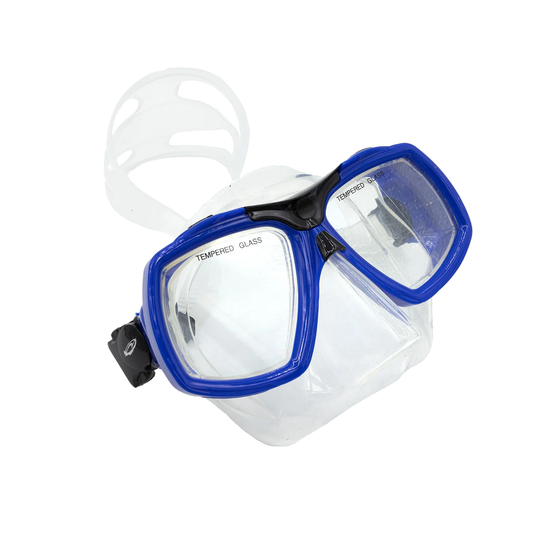 NEPTUNE M6 MASK - CLEAR/BLUE