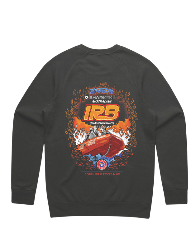 2026 IRB AUS MERCH FLAMING CREW JUMPER