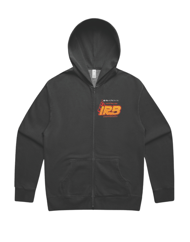 2026 IRB AUS MERCH FLAMING ZIPPED HOODIE