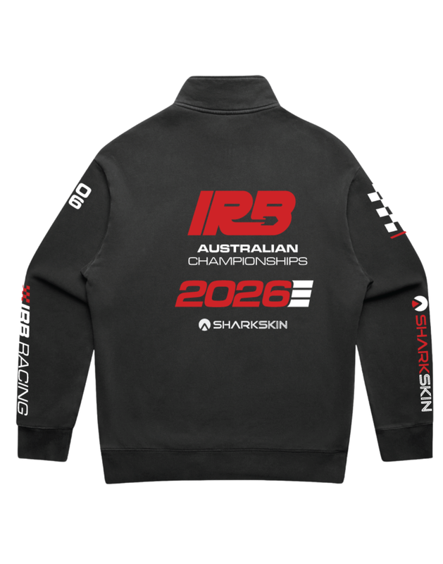 2026 IRB AUS MERCH RACING HALF ZIPPED JUMPER