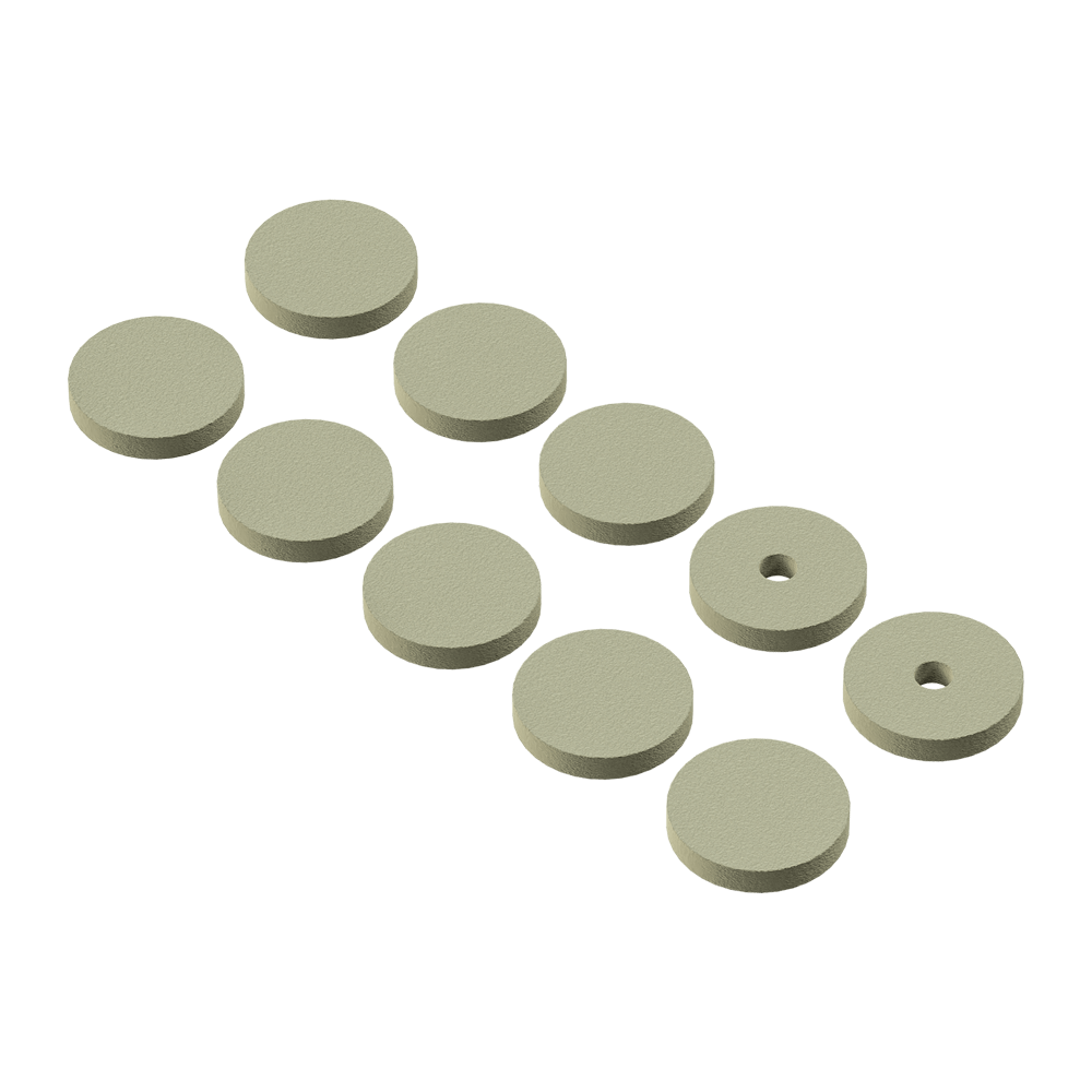 FELTS, CAPS AND DISCS FOR HYPERFILTER AIR FILTER CARTRIDGE