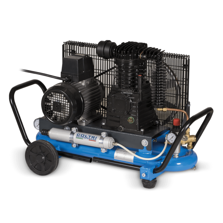 EOLO 330 SURFACE SUPPLY HOOKAH BREATHING AIR COMPRESSOR RANGE BLUE FRAME