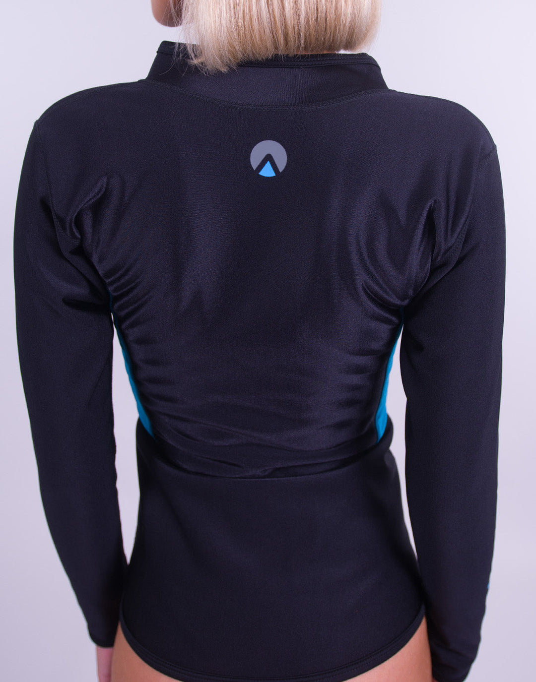 CHILLPROOF LONG SLEEVE CHEST ZIP TOP - WOMENS