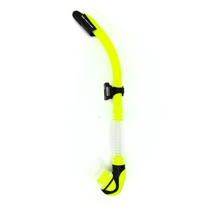 Neptune Aruna EasyClear Snorkel with Splash Guard Yellow Clear