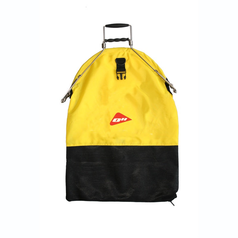 ocean hunter spring loaded catch bag yellow