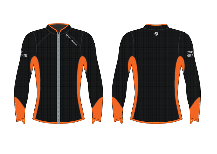 T2 PRO SERIES CHILLPROOF LONG SLEEVE FULL ZIP TOP - MENS