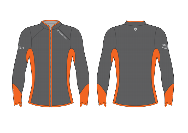 T2 PRO SERIES CHILLPROOF LONG SLEEVE FULL ZIP TOP - MENS