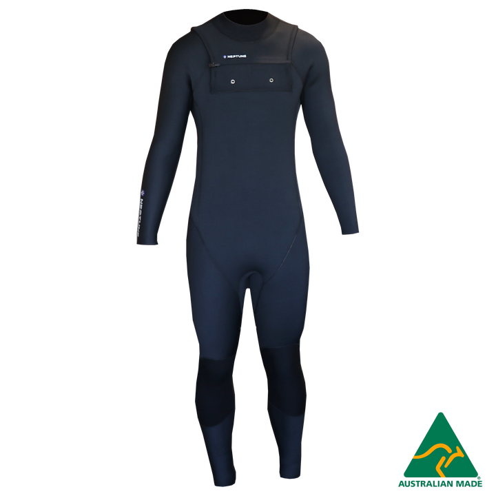 CHEST ZIP 3MM STEAMER SUIT - MENS