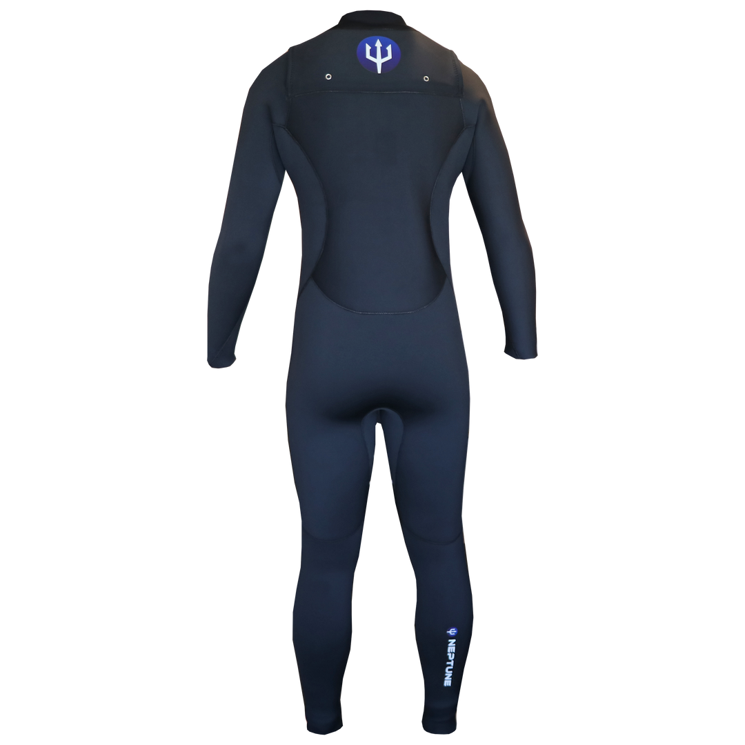 CHEST ZIP 3MM STEAMER SUIT - MENS