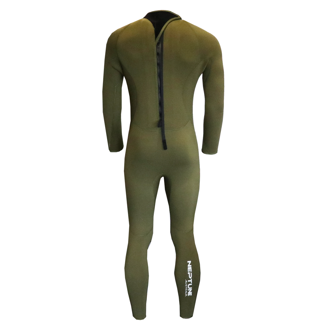 WARRIOR OLIVE LINED 5MM STEAMER