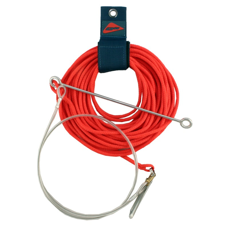 OH FOAM FLOAT LINE RED WITH SPEED NEEDLE & STRINGER