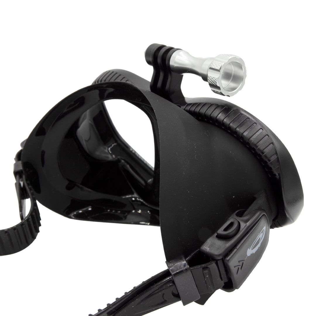 Neptune Gopro M4 Mask Black Black Silicone  Easy Adjust Clips