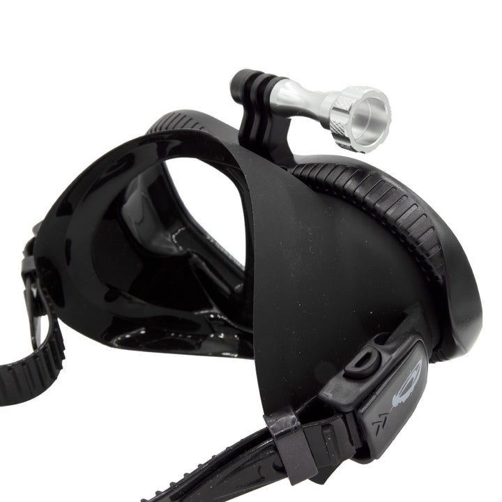 Neptune Gopro M4 Mask Black Black Silicone  Easy Adjust Clips