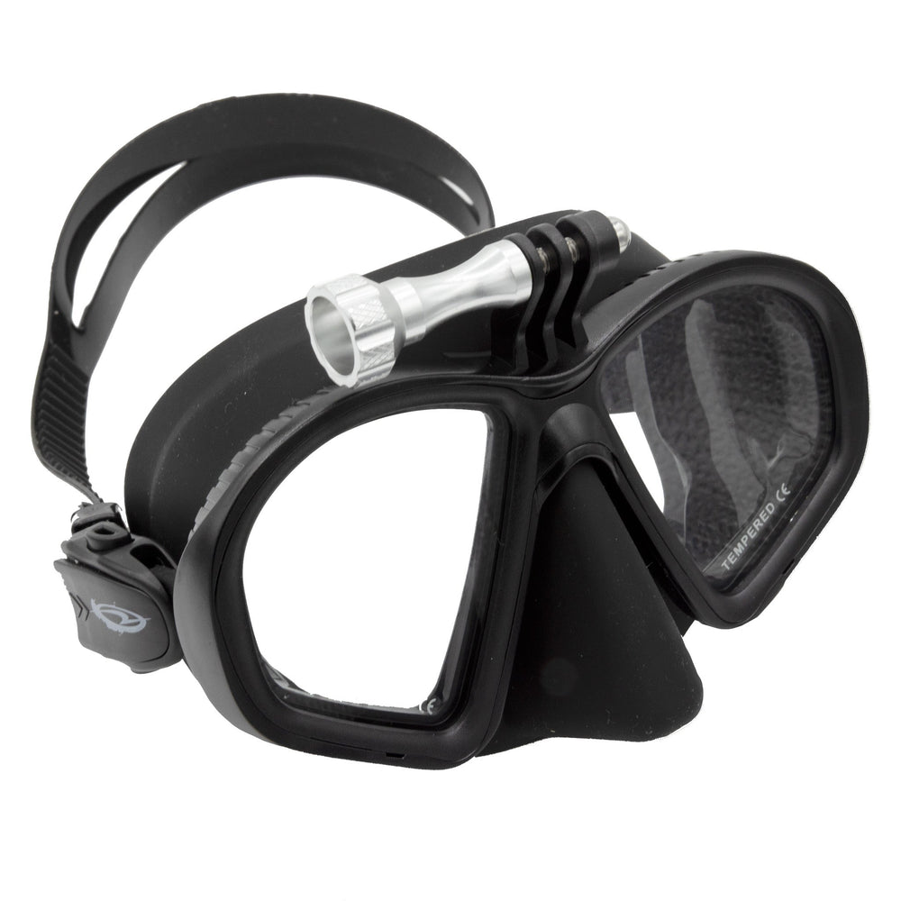 Neptune Gopro M4 Mask Black Black Silicone 
