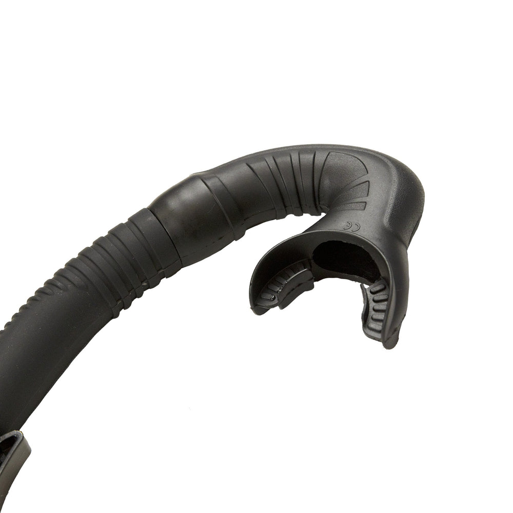 Black scuba diving snorkel