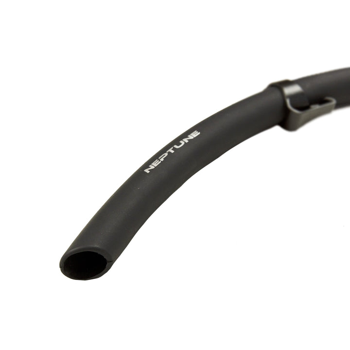 Black snorkelling tube 