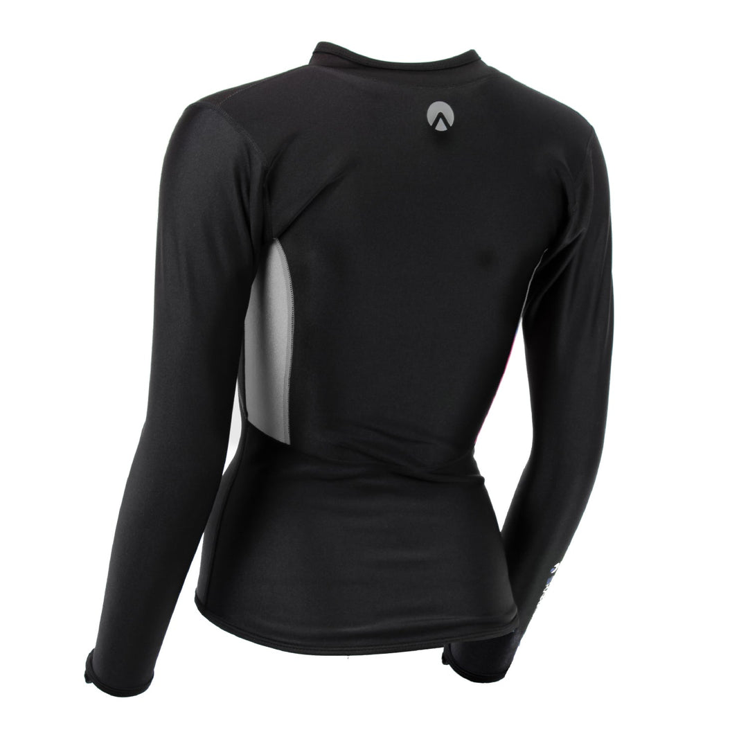 CHILLPROOF LONG SLEEVE CHEST ZIP TOP - WOMENS