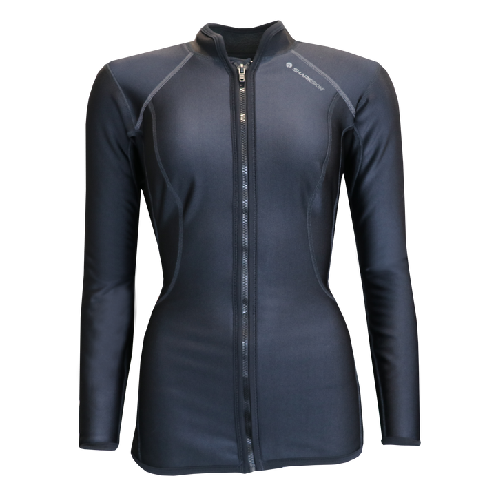 CHILLPROOF LONG SLEEVE FULL ZIP TOP - WOMENS NEW (SECONDS)