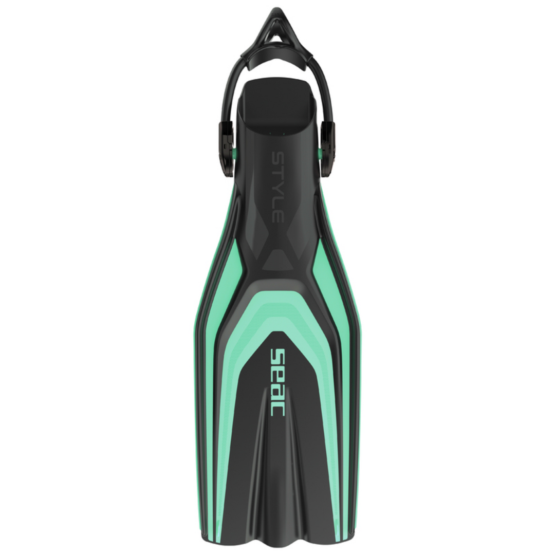 SEAC STYLE SLING BUNGEE STRAP OPEN HEEL FINS