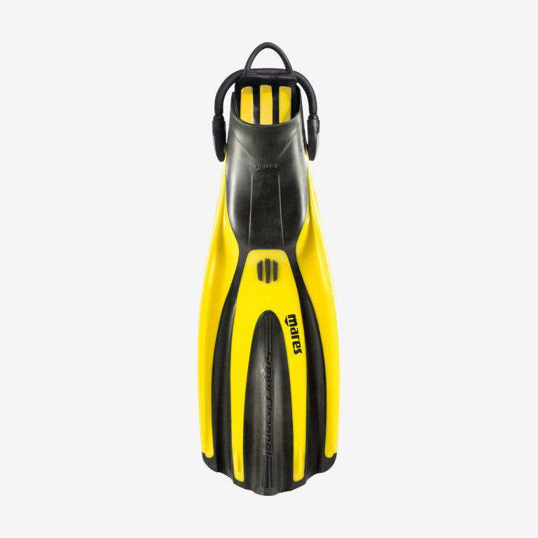 Open Heel Scuba Diving Fin Yellow