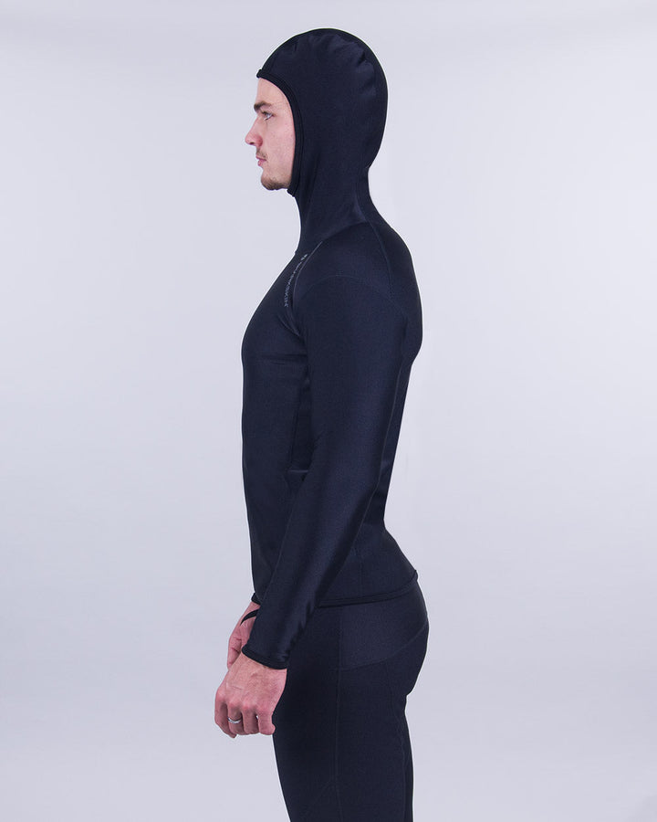 CHILLPROOF LONG SLEEVE HOODED TOP - MENS NEW (SECONDS)