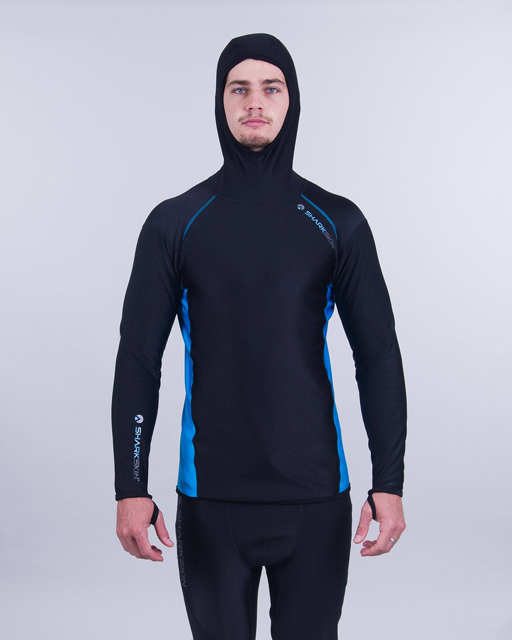 CHILLPROOF LONG SLEEVE HOODED TOP - MENS NEW