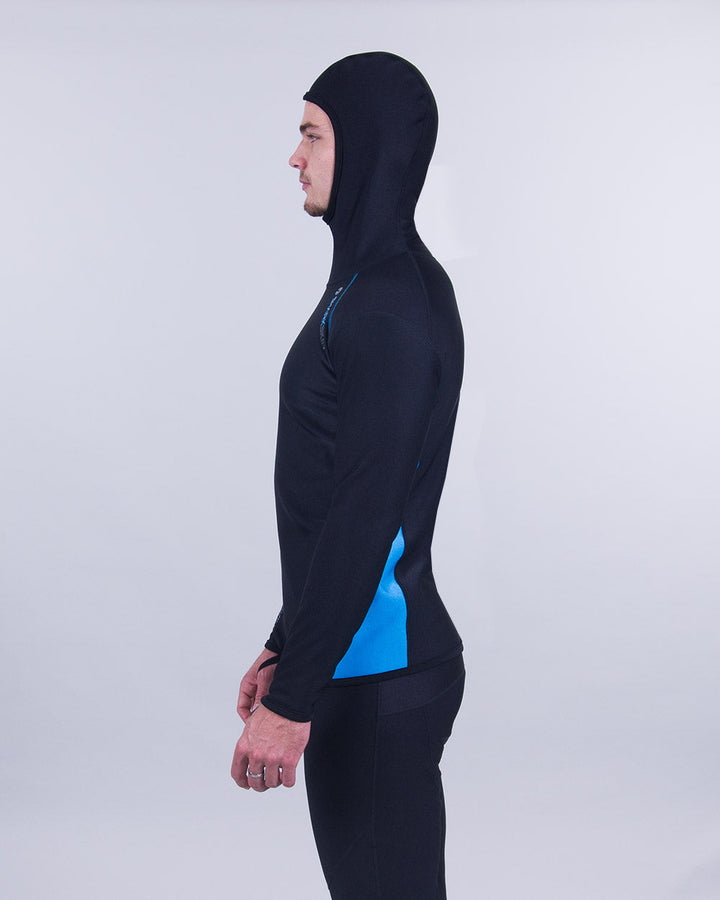 CHILLPROOF LONG SLEEVE HOODED TOP - MENS NEW