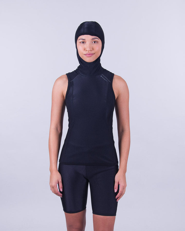 CHILLPROOF VEST WITH HOOD - WOMENS NEW