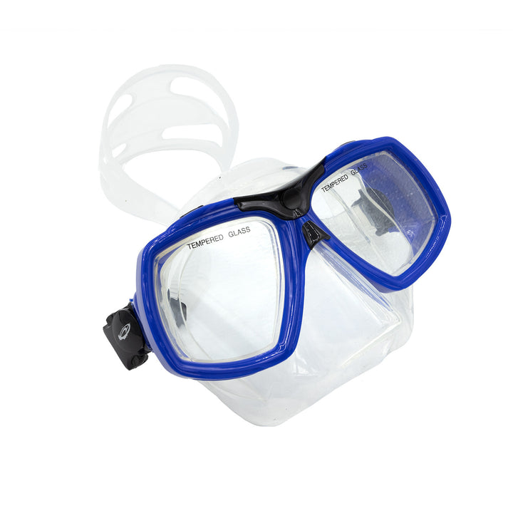 NEPTUNE M6 MASK - CLEAR/BLUE