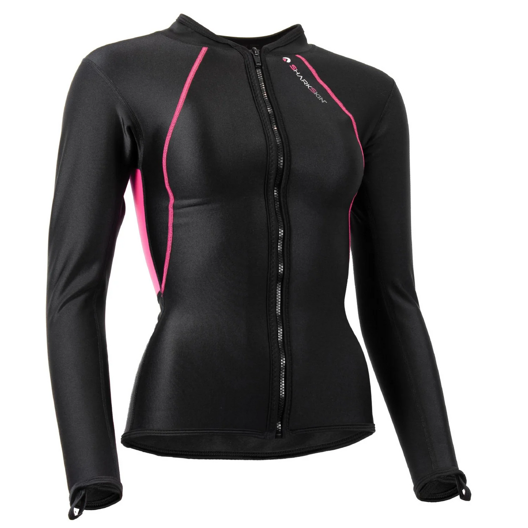 CHILLPROOF LONG SLEEVE FULL ZIP TOP - WOMENS