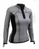 Chillproof Long Sleeve Chest Zip - Womens