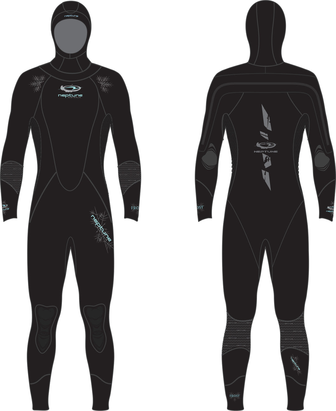 DRY ICE TECH 7MM SEMI-DRY WETSUIT